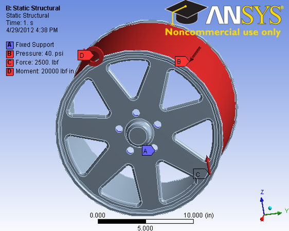 AUTOMOBILE WHEEL: COMPUTER AIDED ENGINEERING